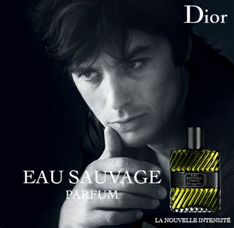 Alain Delon eau sauvage